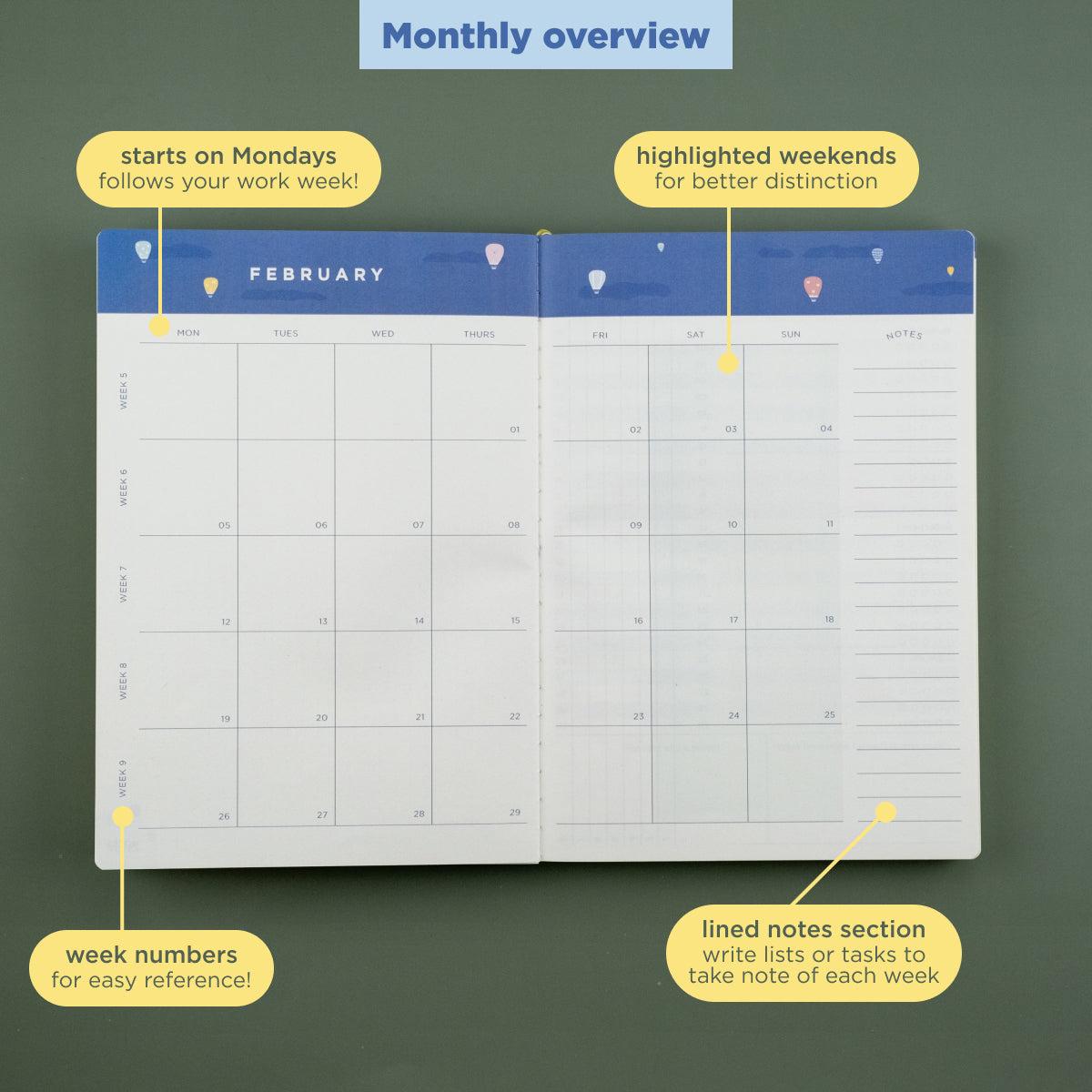 Peach Sunset: 2024 Weekly To-Do Planner
