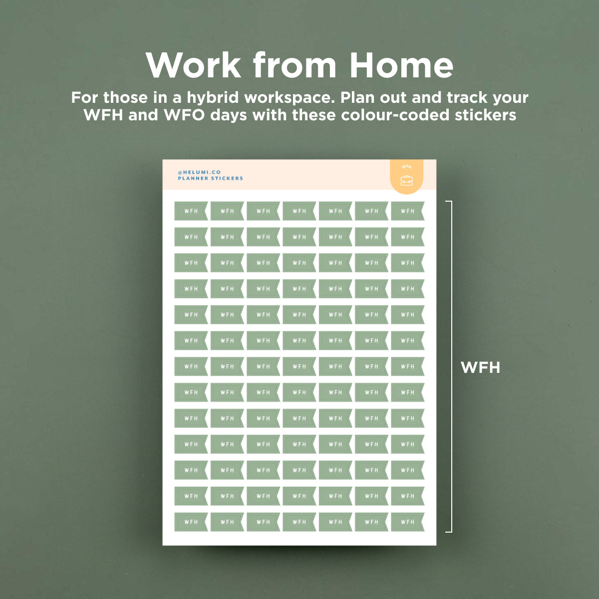 White Planner Stickers