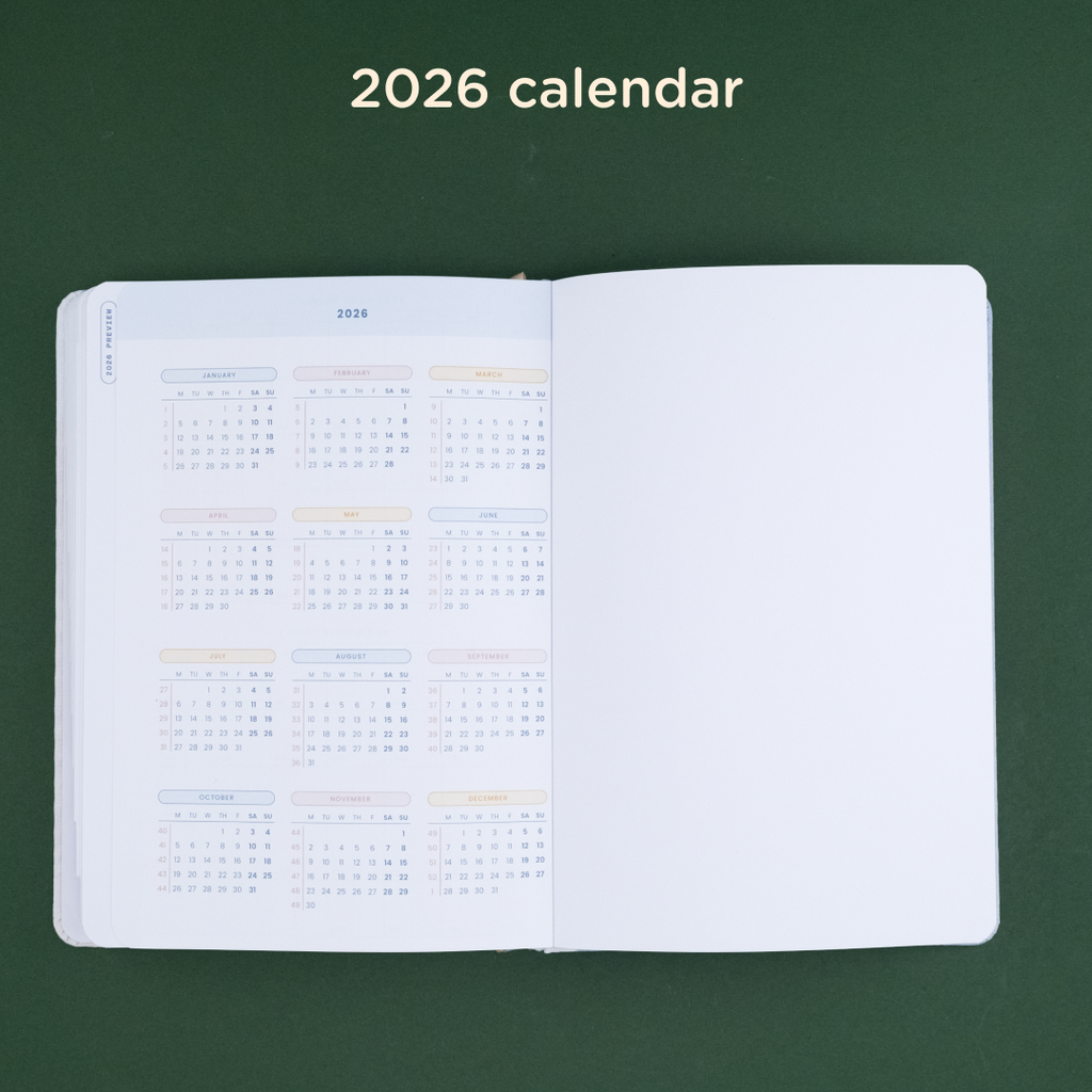 Coastline: 2025 Weekly Planner