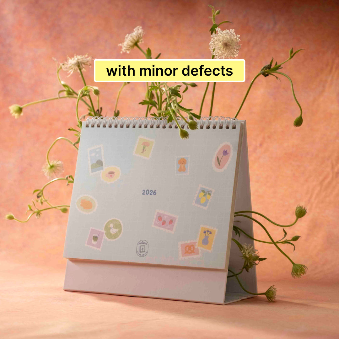 (SECOND CHANCE) 2026 Desk Calendar (Minor defects)