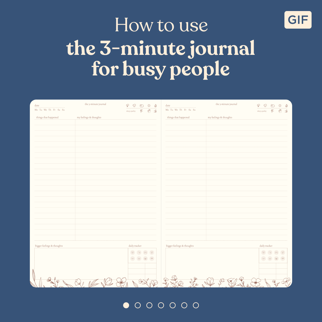 The 3-Minute Journal for Busy People: Version 3