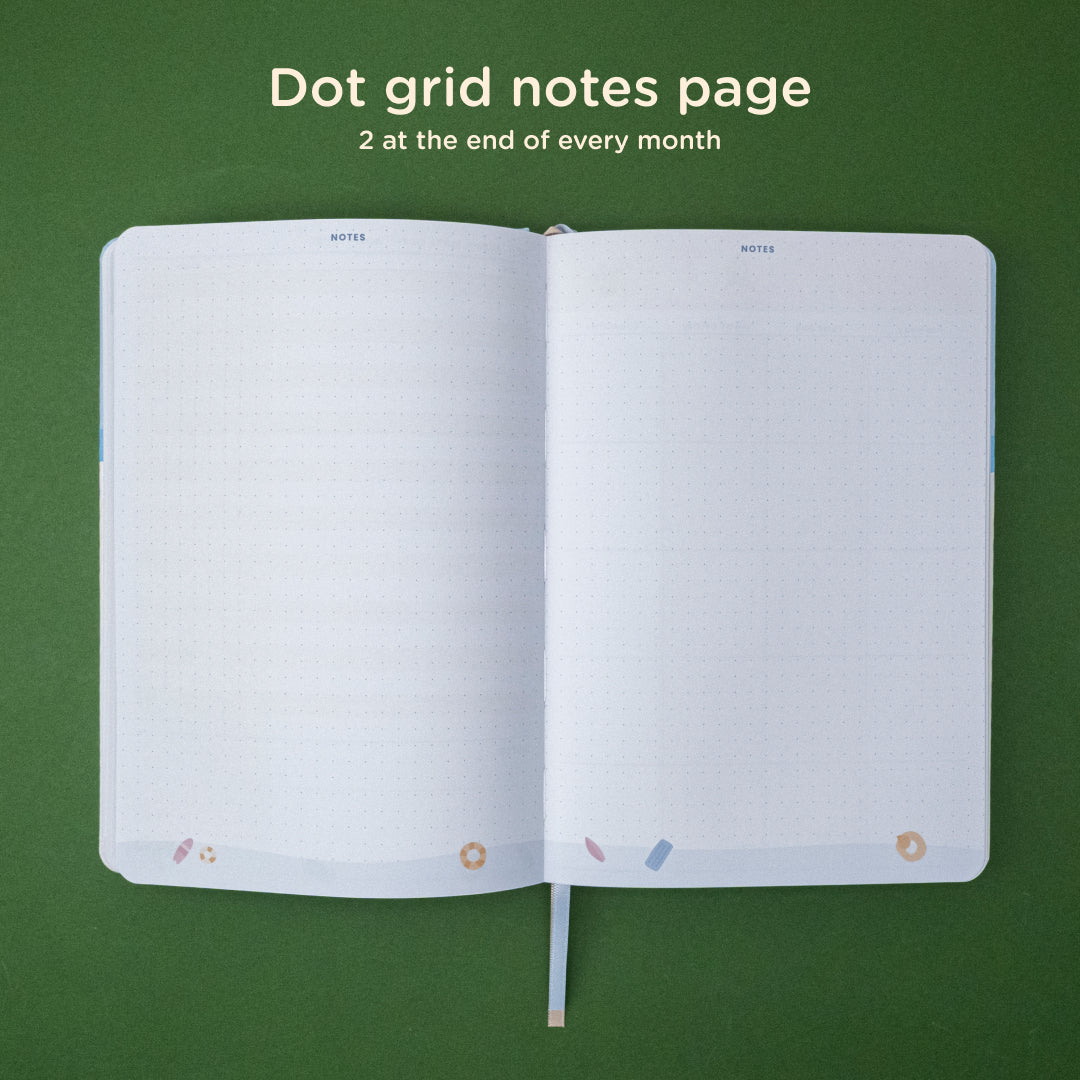 Seaview: 12-month Undated Weekly To-do List Planner