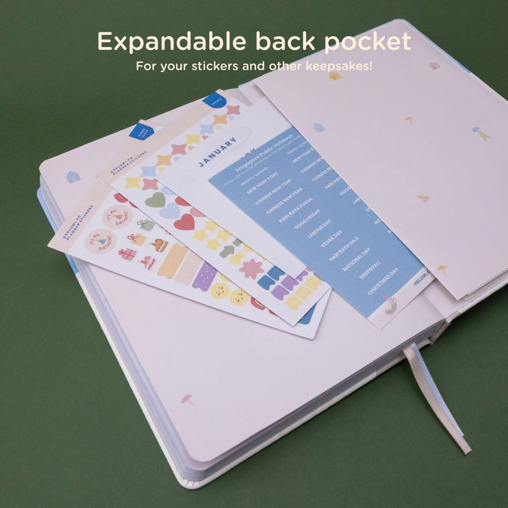 Seaview: 12-month Undated Weekly To-do List Planner