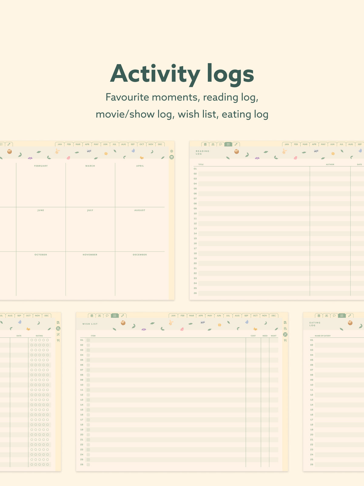 2023 Digital Planner for tablets by Helumi