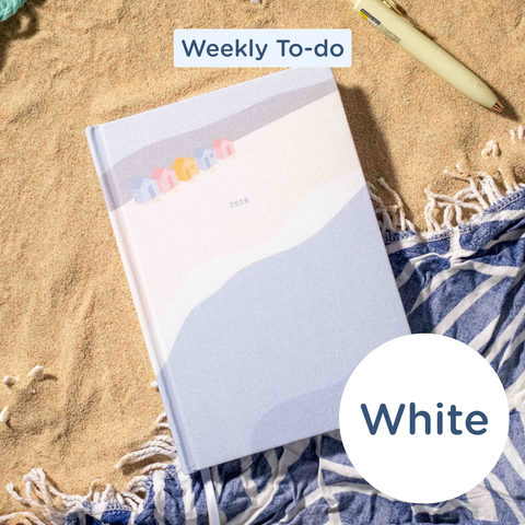 Beachfront: 2025 Weekly To-do List Planner