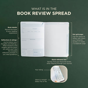 Reading Journal by Helumi