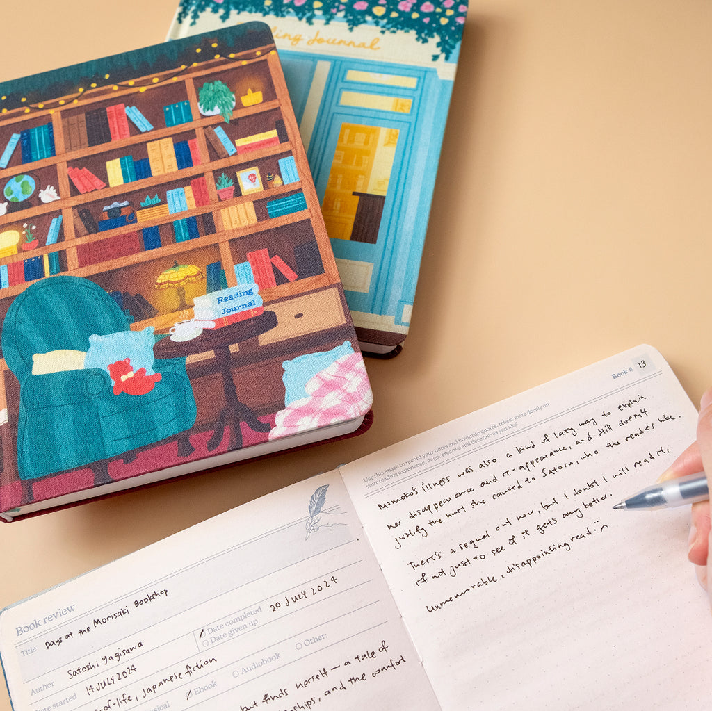 Reading Journal by Helumi