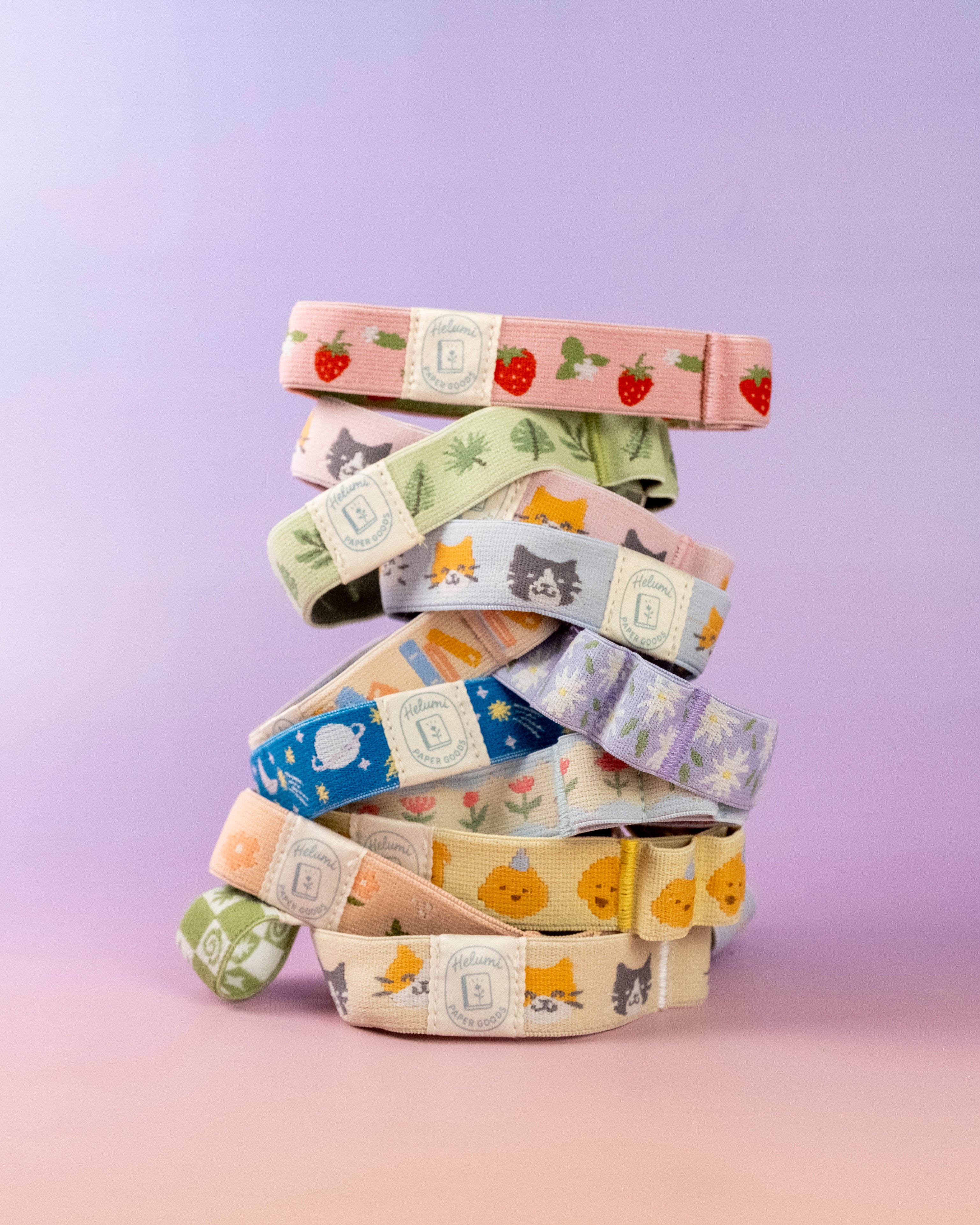 Elastic book bands