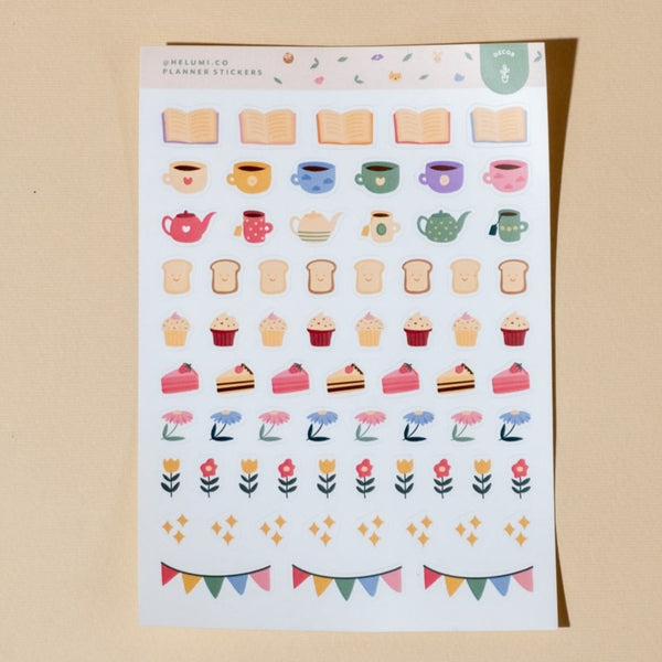 Newborn - Colour-coded Planner Sticker Sheet – Helumi
