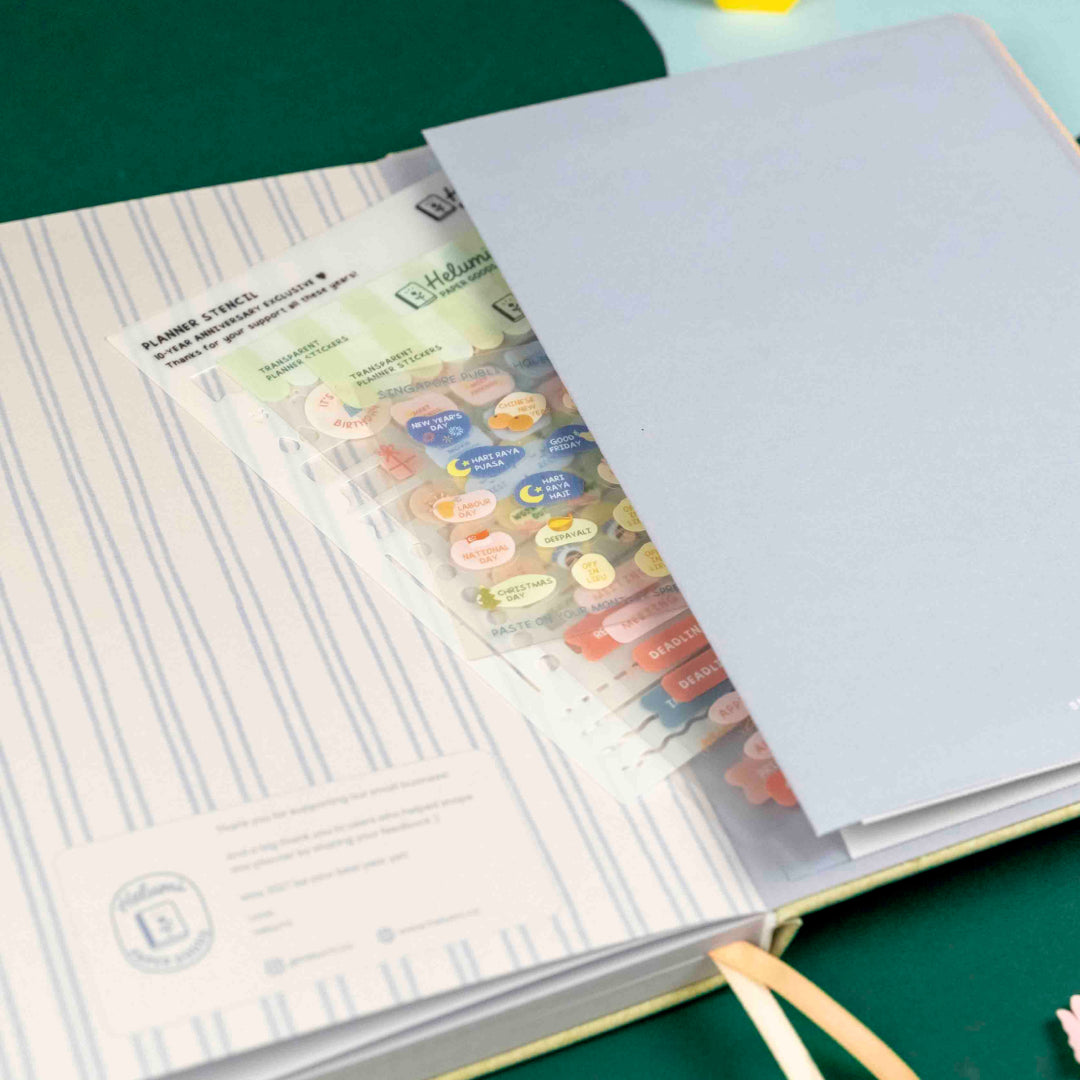 2027 Weekly Planner: Full layout