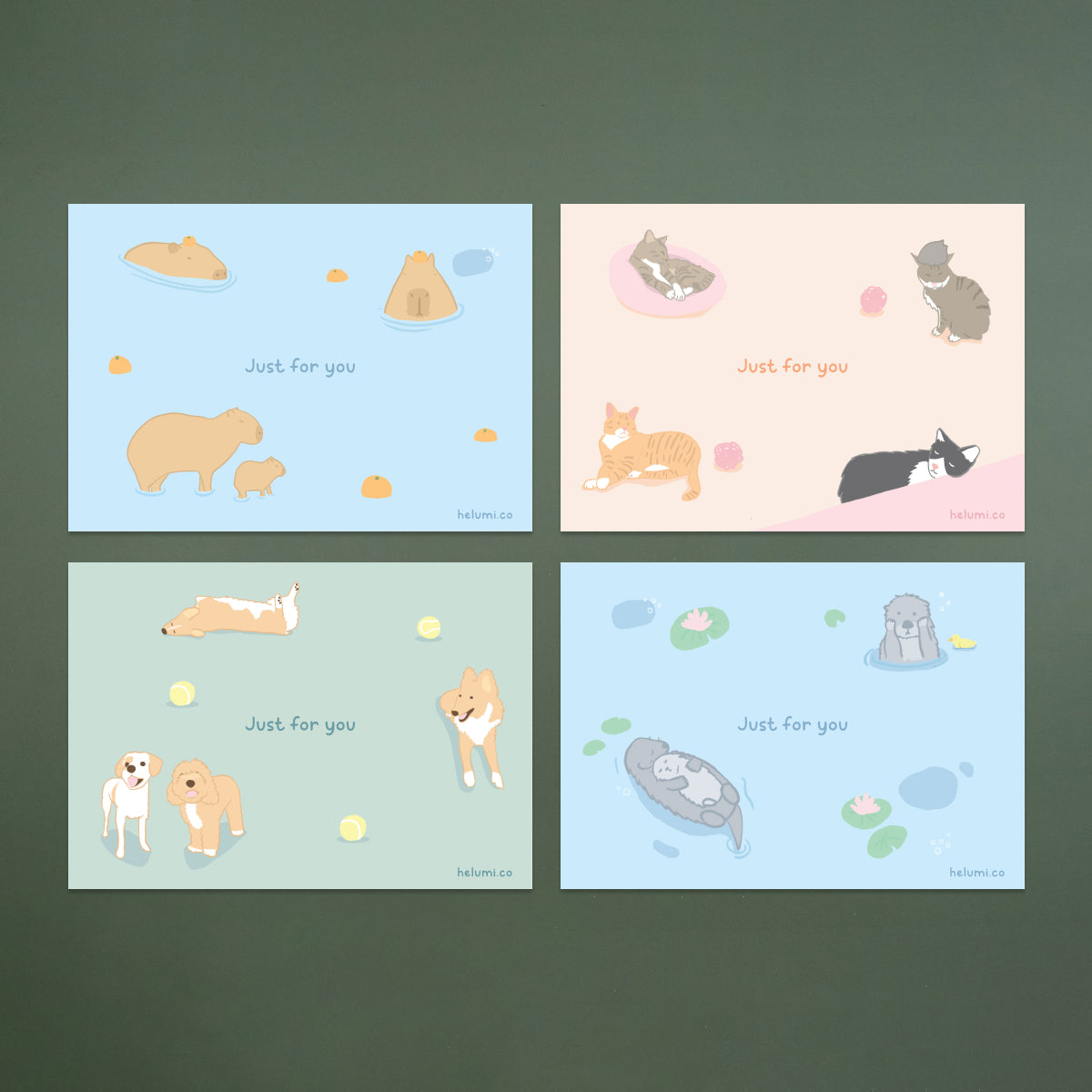 Gift message card