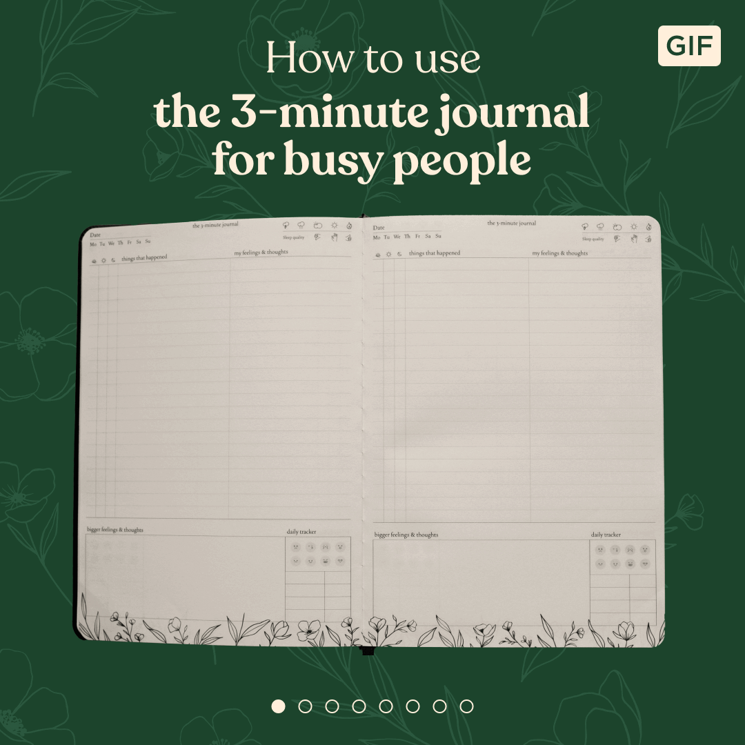 The 3-Minute Journal for Busy People: Version 2