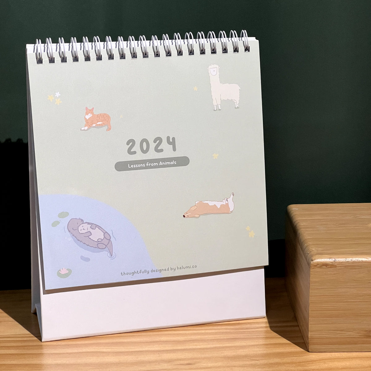 2024 Desk Calendar: Lessons from Animals (PRE-ORDER: ships in Nov 2023)