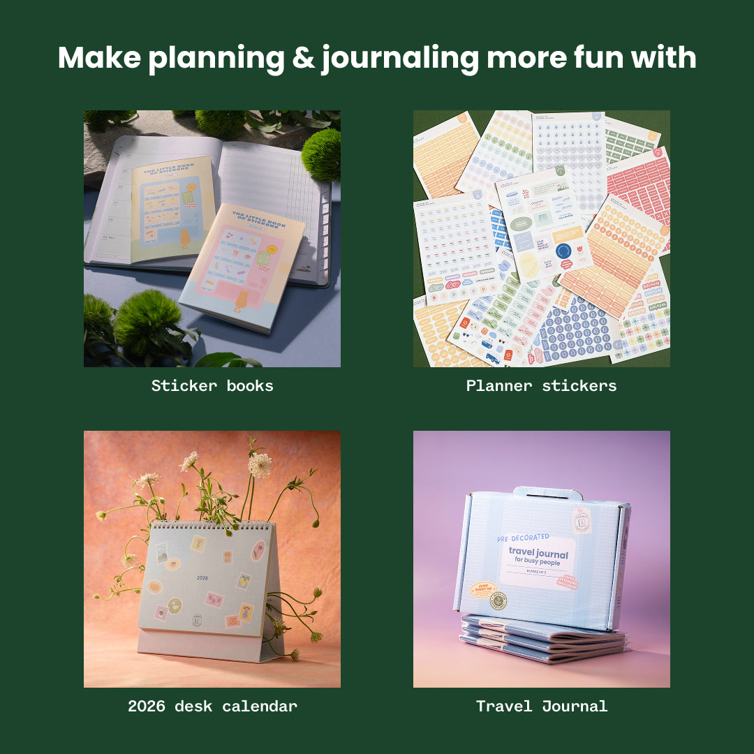 Over the Hills: 2026 Weekly Planner
