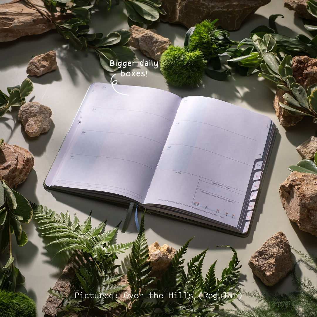Over the Hills: 2026 Weekly Planner