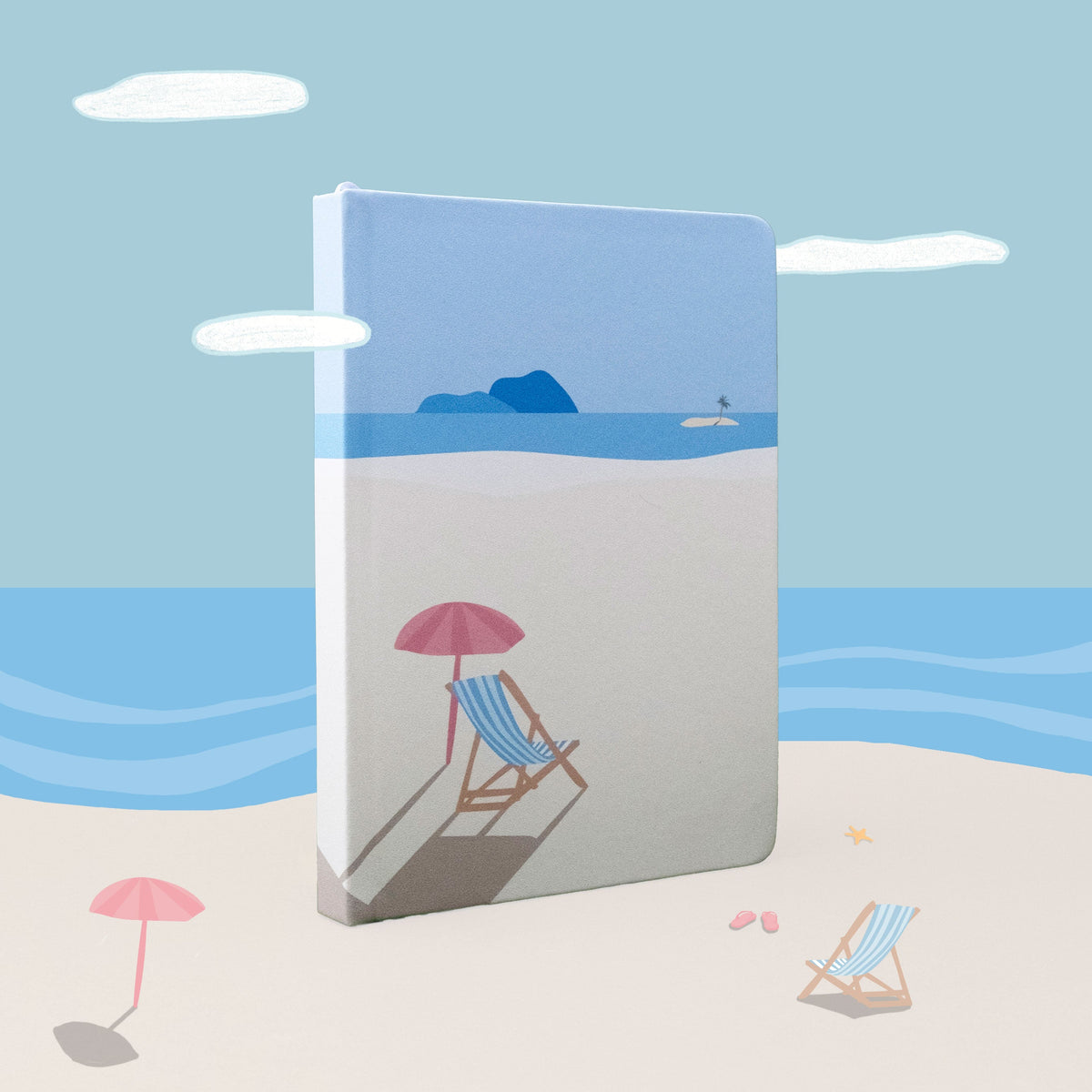 Seaview: 12-month Undated Weekly To-do List Planner