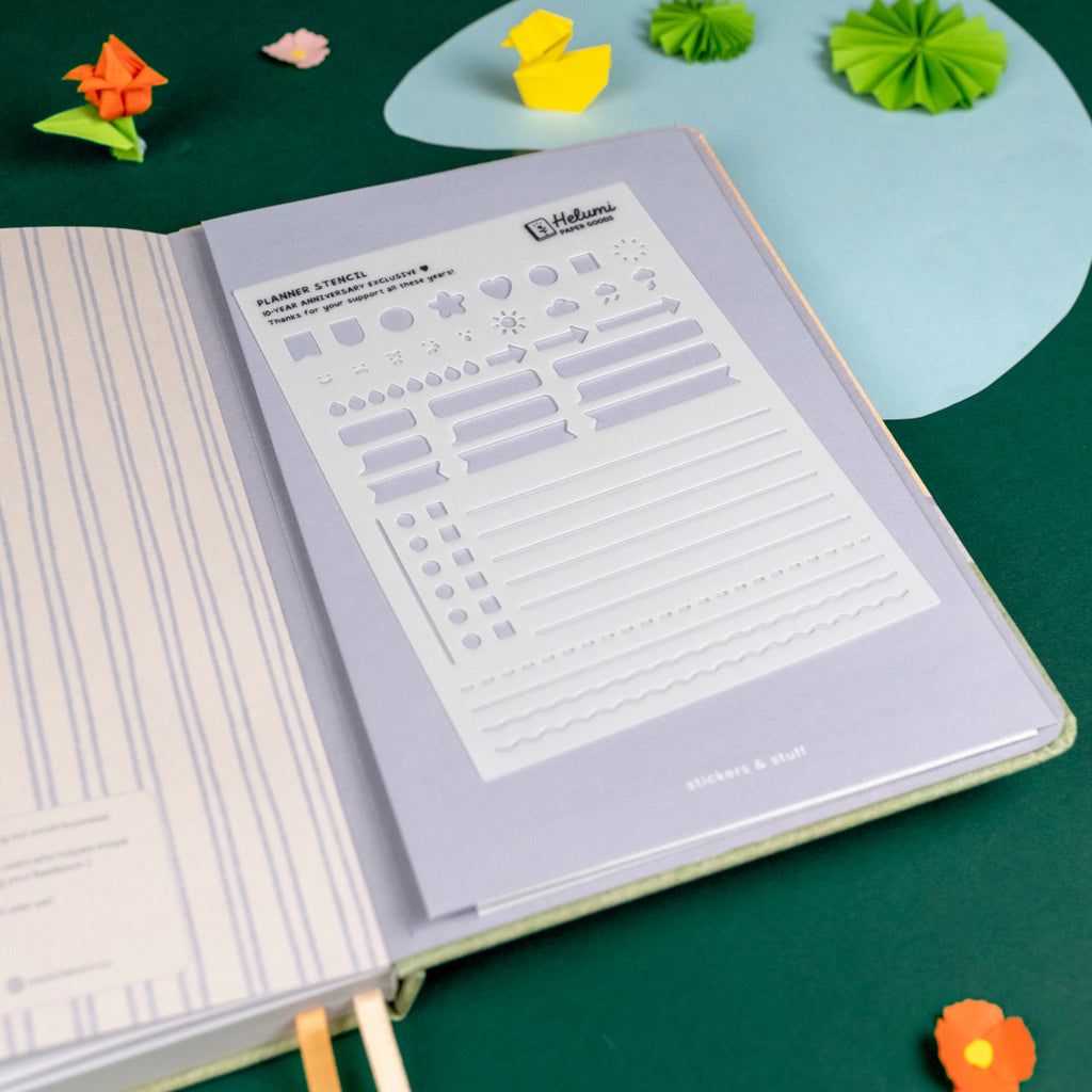Planner stencil
