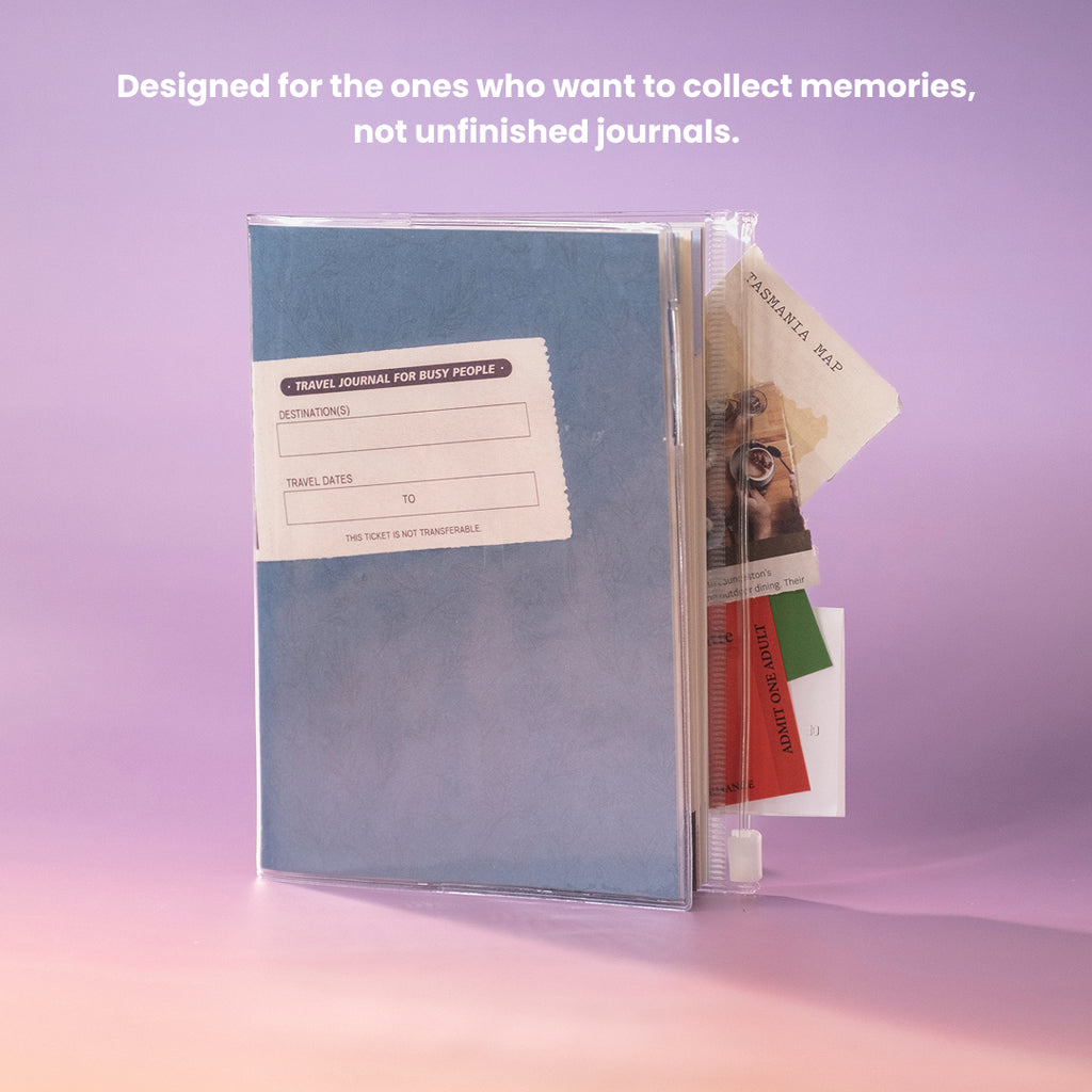 Pre-Decorated Travel Journal (bundle of 3)