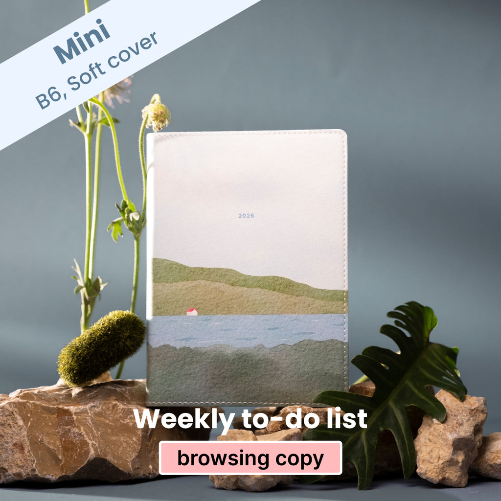 (SECOND CHANCE) 2026 Weekly Planners (Minor defects & Browsing copies)