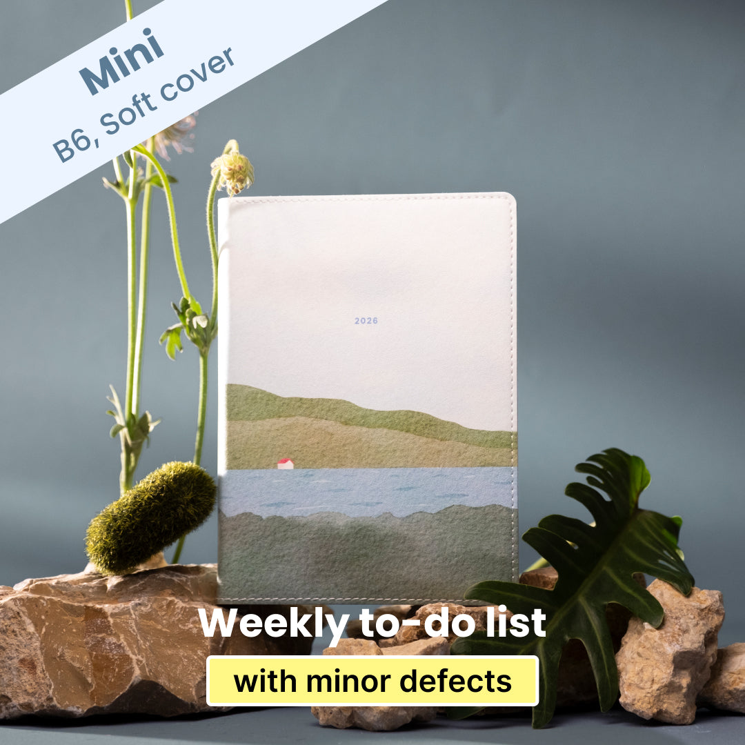 (SECOND CHANCE) 2026 Weekly Planners (Minor defects)