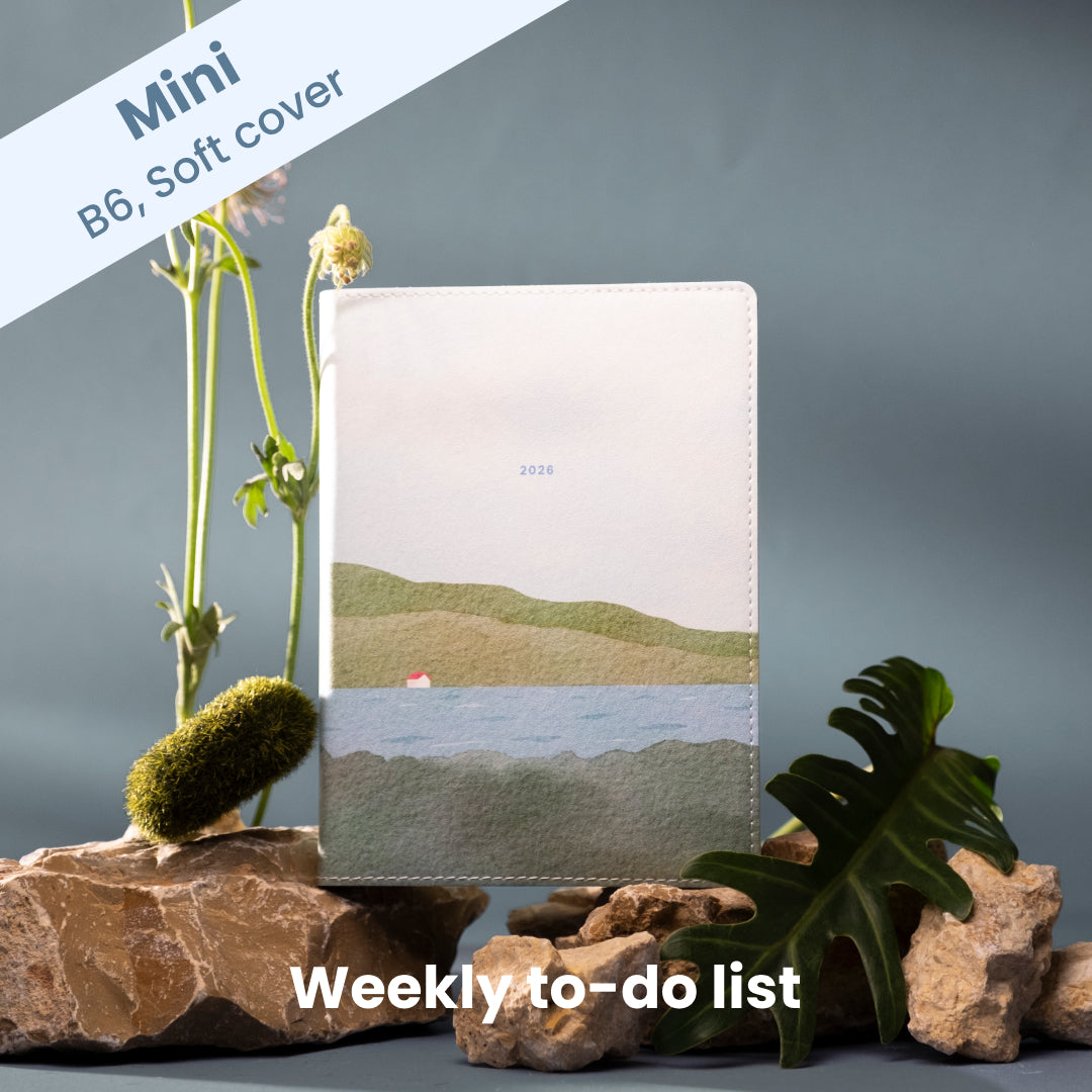 By the Water: 2026 Weekly To-do List Planner