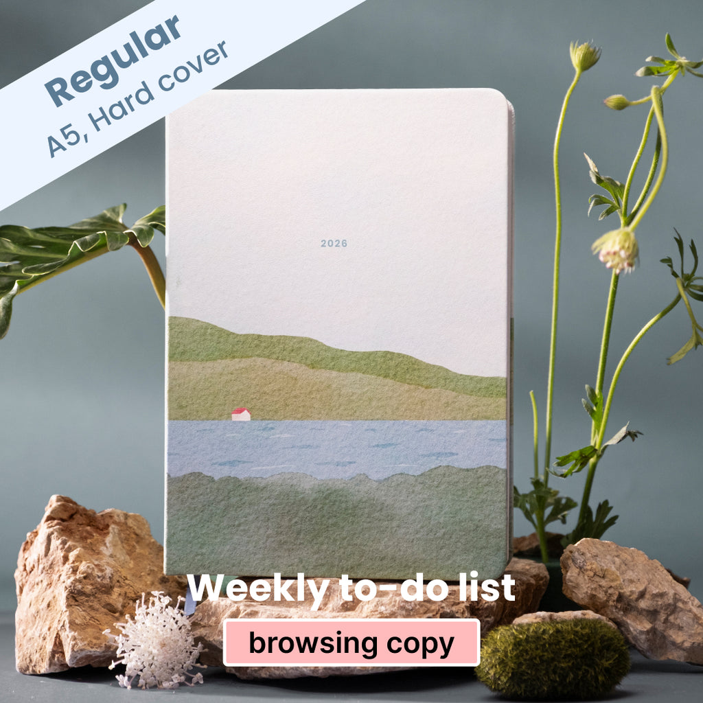 (SECOND CHANCE) 2026 Weekly Planners (Minor defects & Browsing copies)