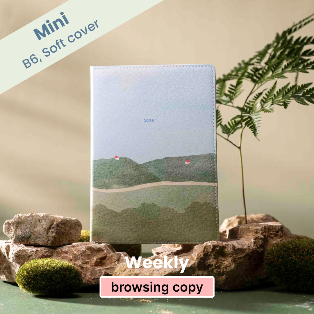 (SECOND CHANCE) 2026 Weekly Planners (Minor defects & Browsing copies)