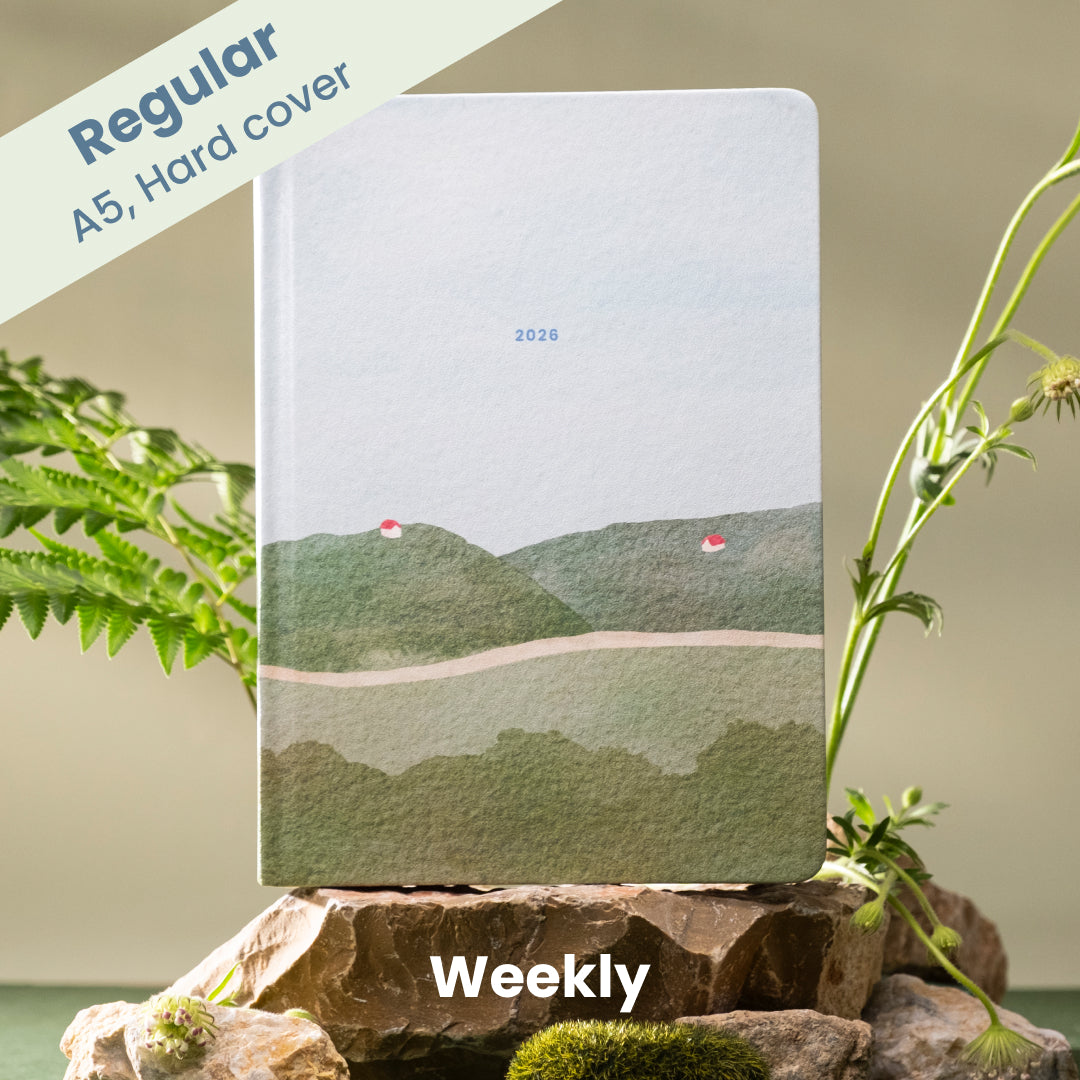 Over the Hills: 2026 Weekly Planner