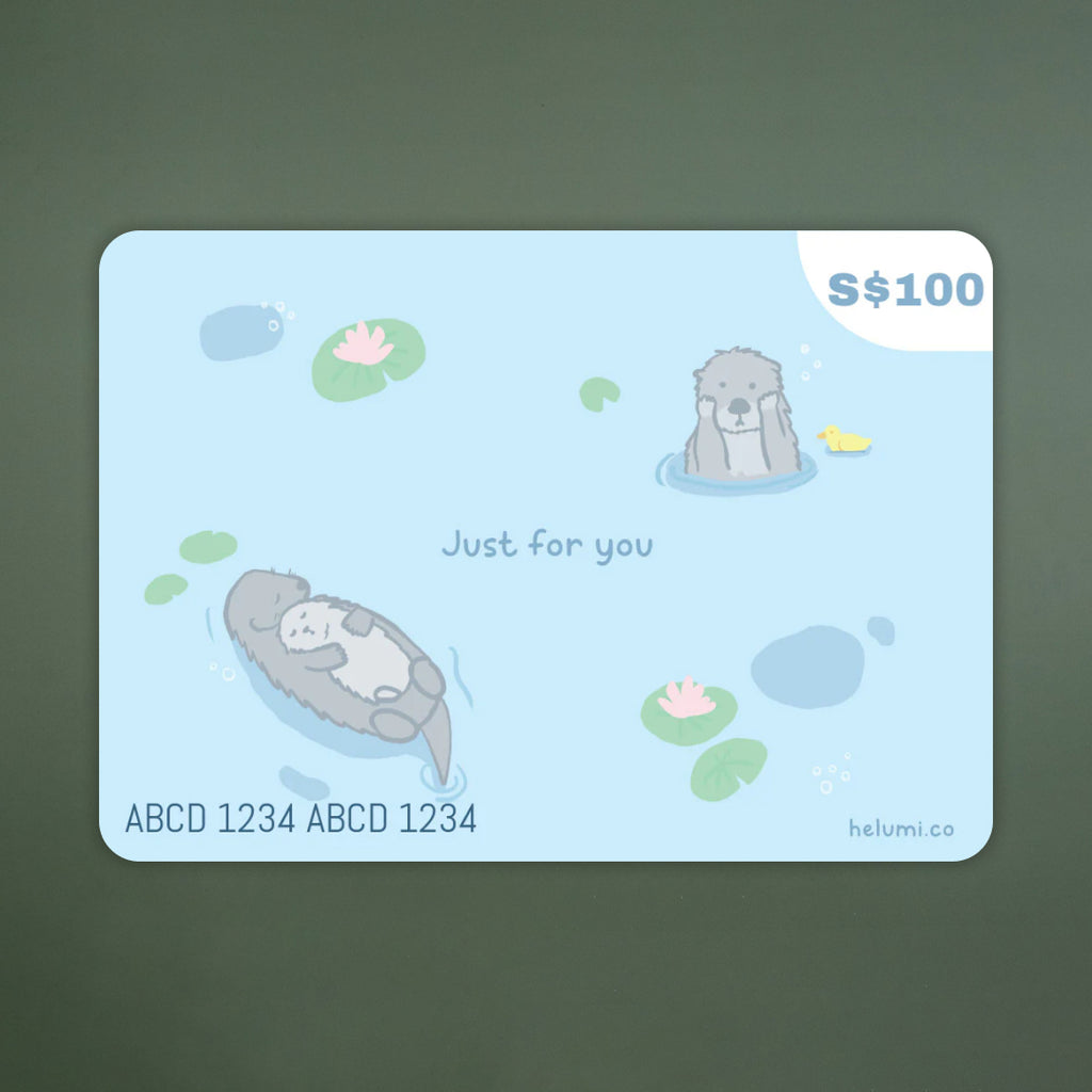 Helumi gift card (digital)