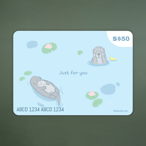 Helumi gift card (digital)