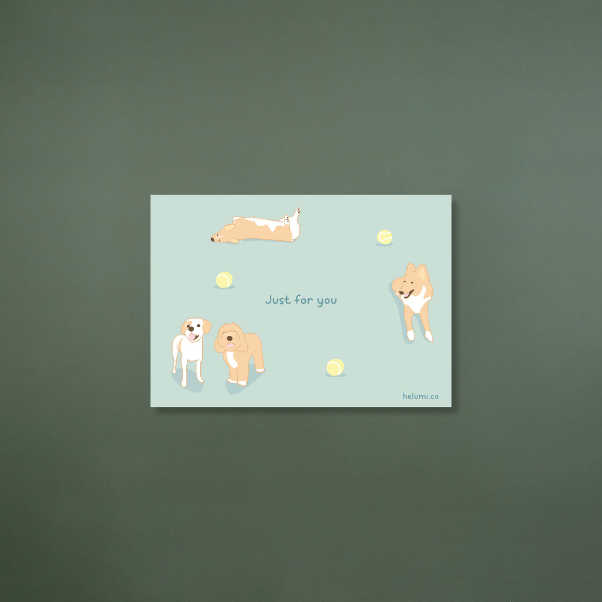 Gift message card